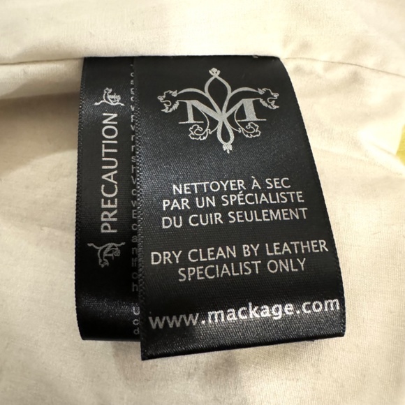 Mackage Frederica Lamb Leather Moto Vest - Picture 8 of 8